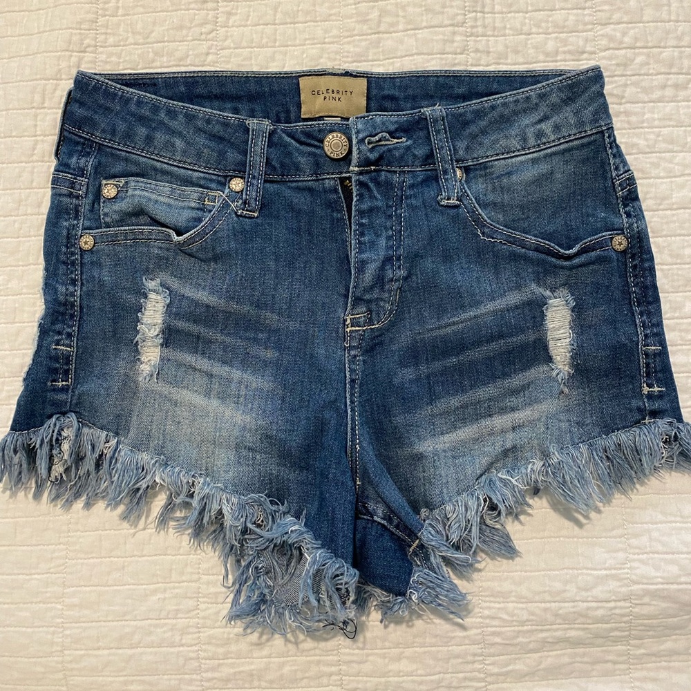 Celebrity Pink jean shorts size 25